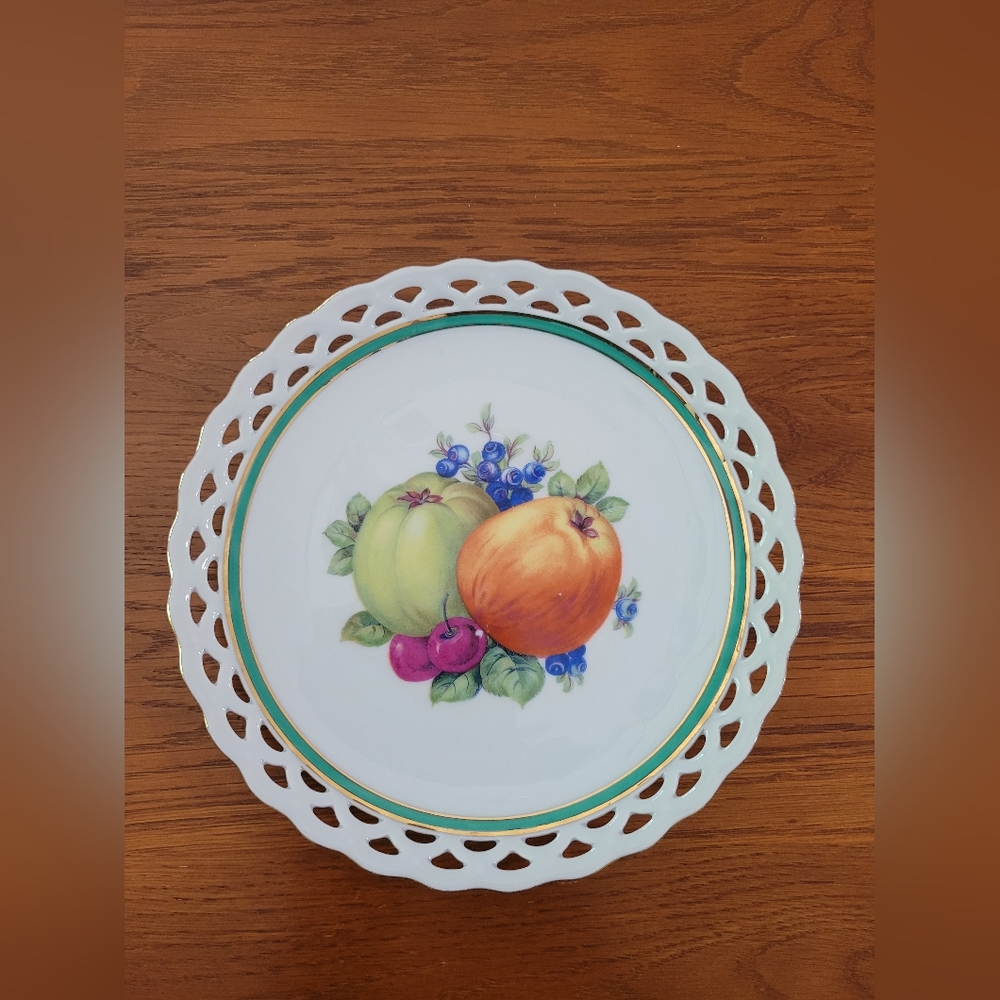 Vintage Winterling Bavaria Lace Dessert Plate